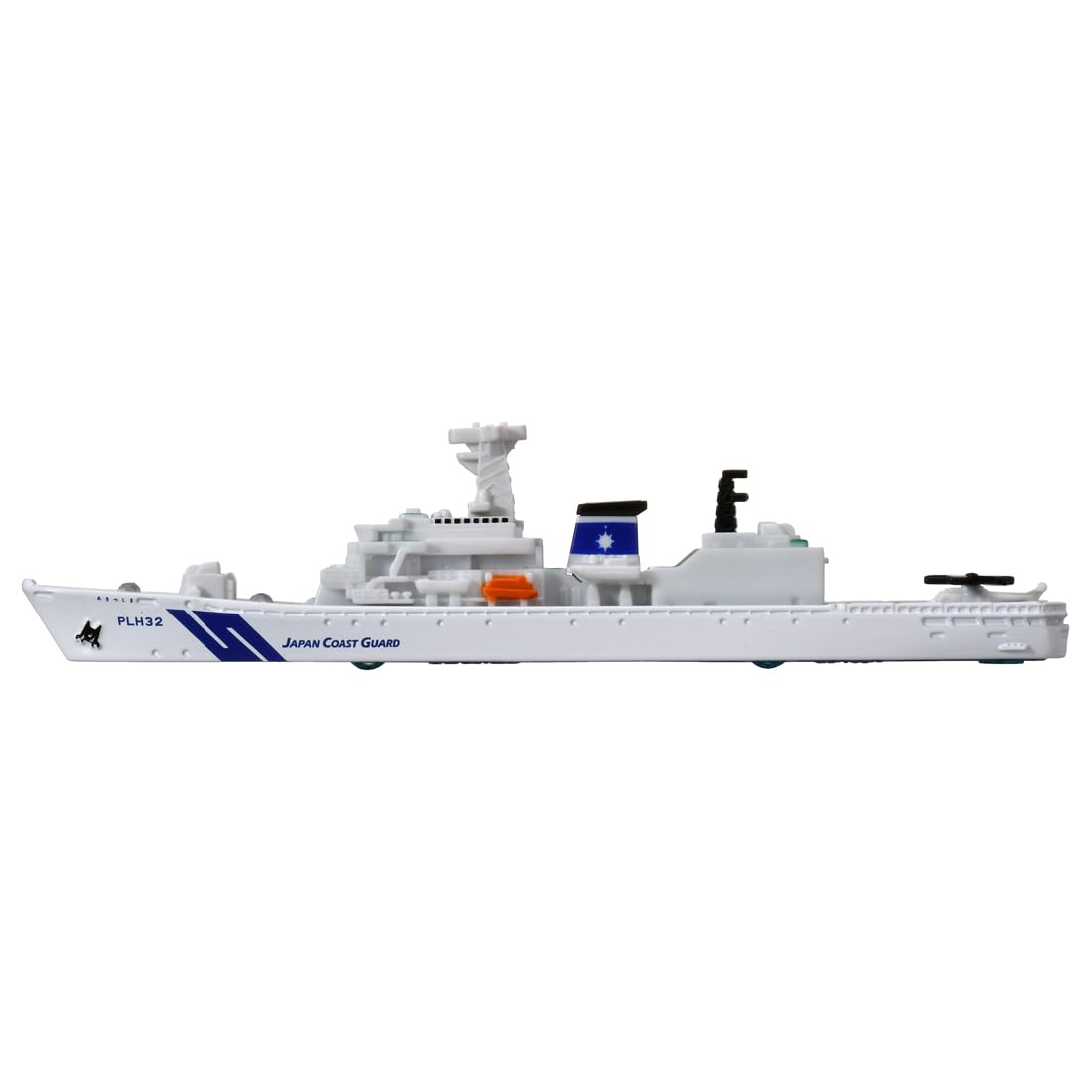 TAKARA TOMY Tomica Long Type Tomica No.140 Japan Coast Guard Patrol Boat Akitsushima PLH32 Mini Car Toy Ages 3 and up