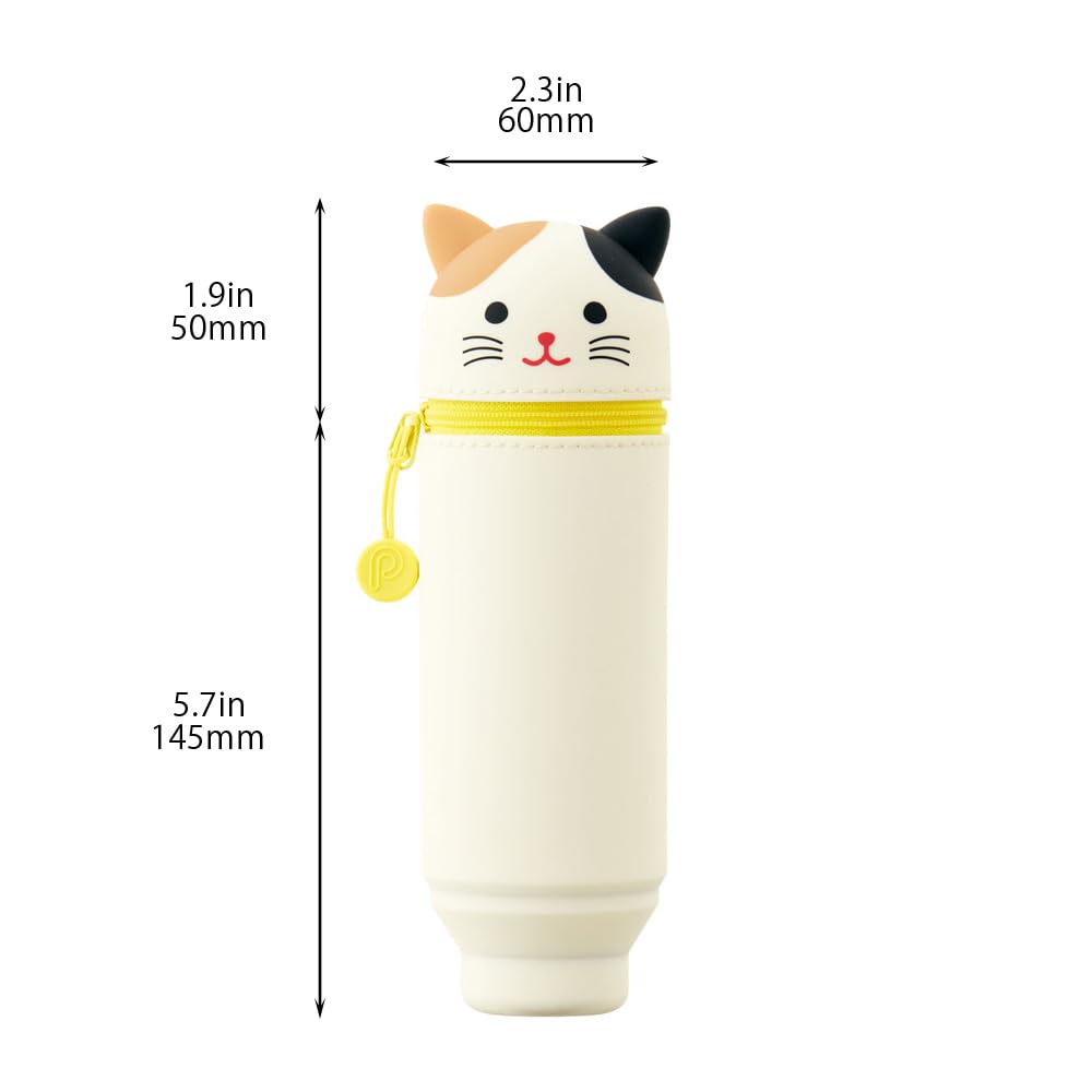 Hộp đựng bút Lihit Lab Puni Lab Mikeneko A7712-7