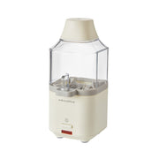 Recolte Egg Steamer, Boiled Egg Maker, 1 Piece, Soft-boiled Eggs, Hard-boiled Eggs, Compact, Small, Slim, Compatible with Quail Eggs, Reversible Tray, Boiled Egg Maker, 100W, Less than 1 Yen per Use RES-1 recolte Egg Steamer (White)