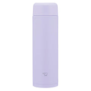 Zojirushi Water Bottle Stainless Steel Mug Small Capacity 350ml [Compact] Screw Type Dishwasher Safe Seamless Only 2 Care Points Lilac Purple SM-MS35-VM