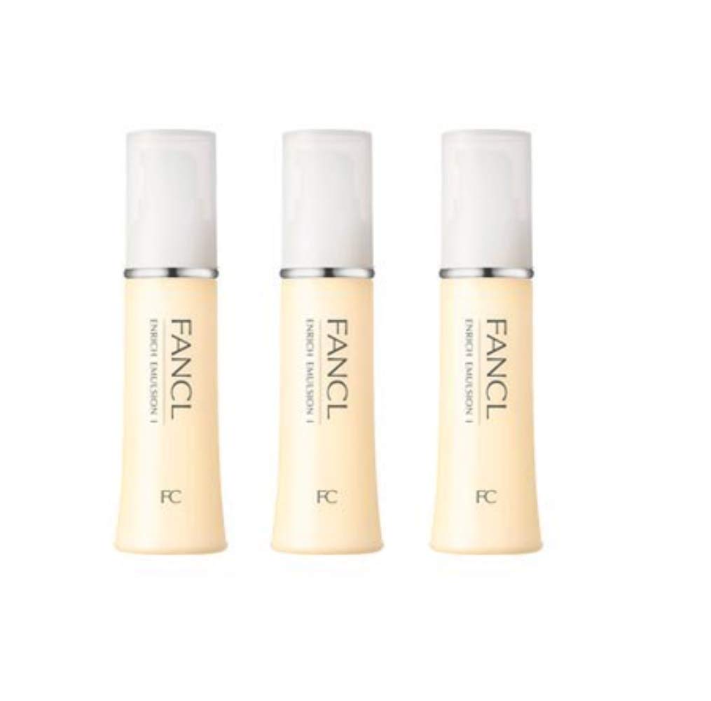 FANCL Enrich Emulsion I Refreshing (30mL x 3 bottles)