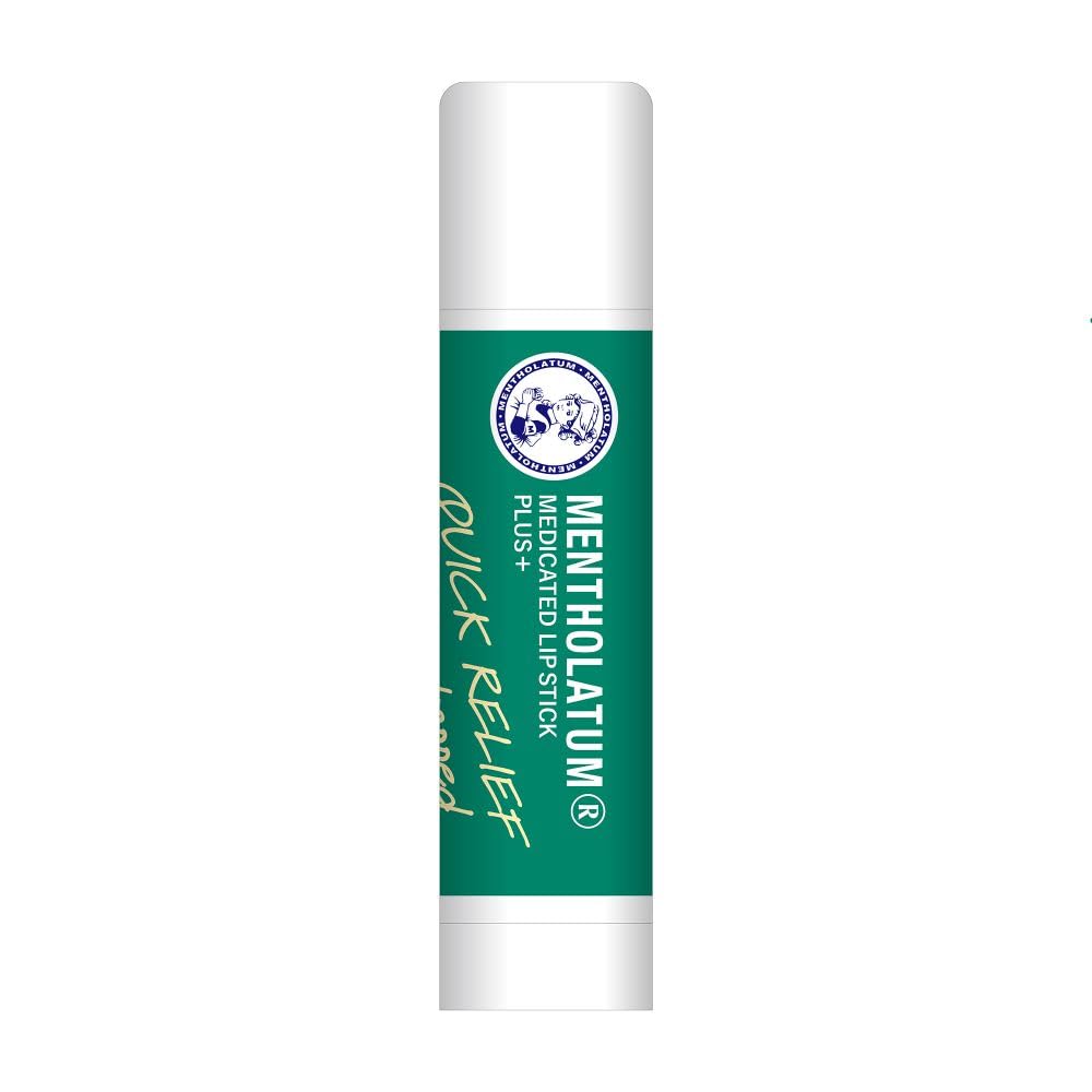 Mentholatum medicated lipstick plus menthol