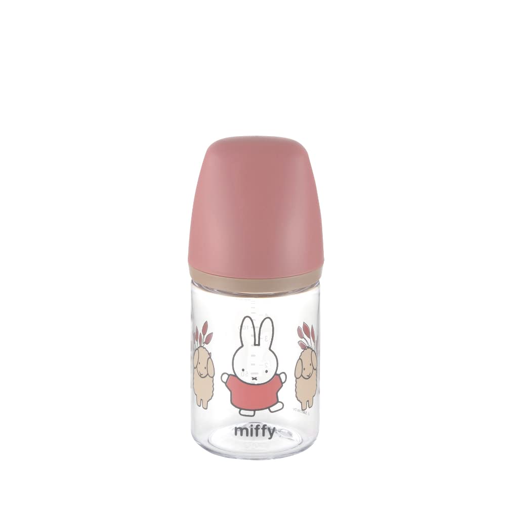 Richell Dental University Professor and Pediatric Dentist Jointly Developed Plastic Baby Bottle Miffy Outing Milk Bottle 160mL