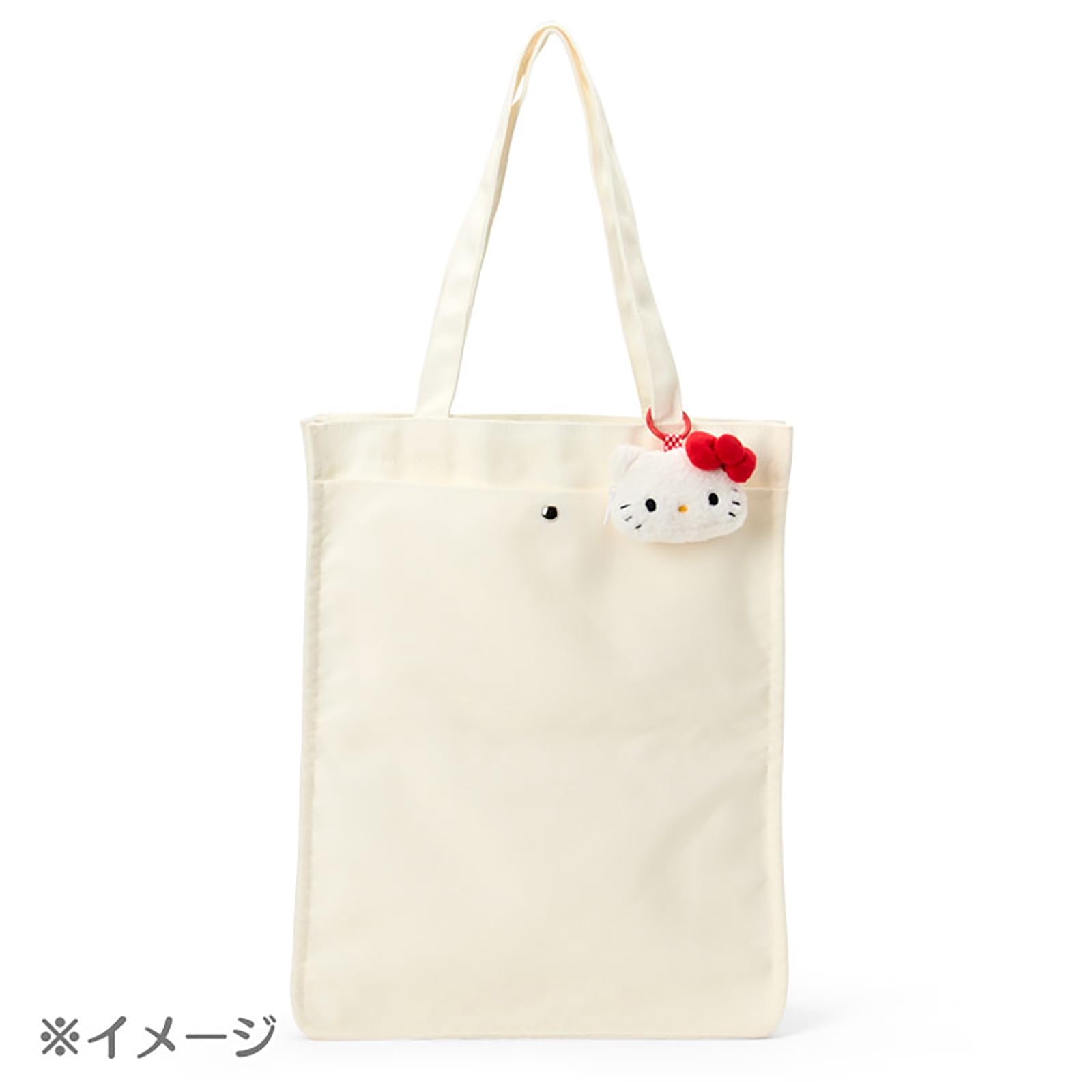 Sanrio (SANRIO) Mini pouch with face-shaped carabiner Hello Kitty Ages 3 and up 015423