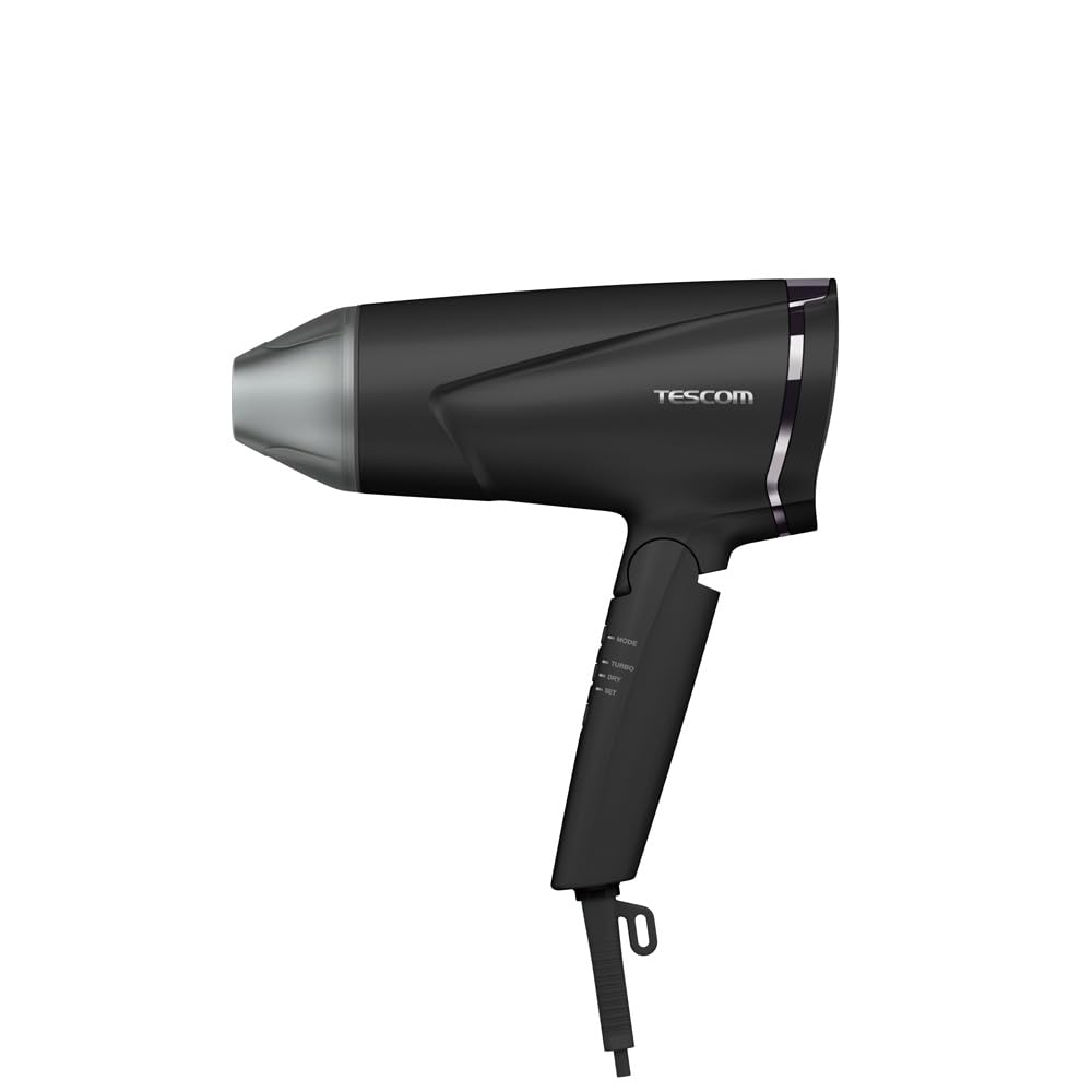 TESCOM Dryer Protect Ion Folding Large Air Volume Quick Drying Cold Hot Air Speedom Rakuten Plug TD670A-K