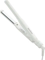SALONIA Straight Iron Hair Iron 15mm with Heat Resistant Pouch Overseas Compatible SL-004SW White