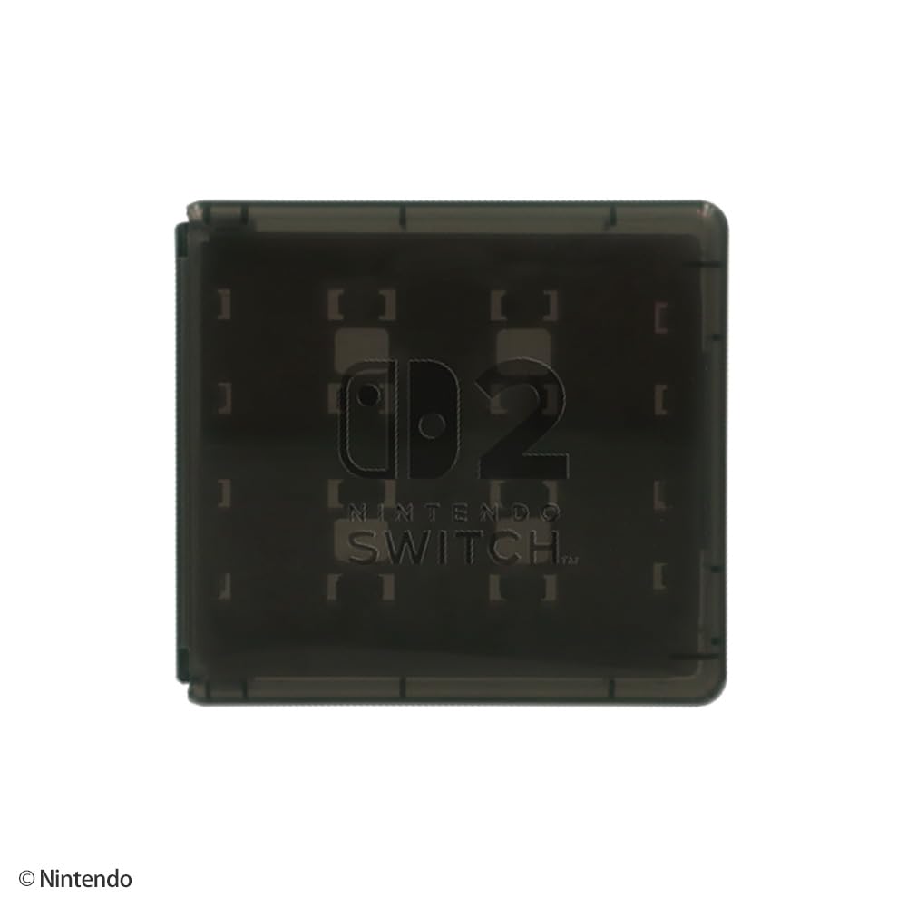 [Nintendo Licensed Product] Card Case Card Pocket 24 Black for Nintendo Switch 2