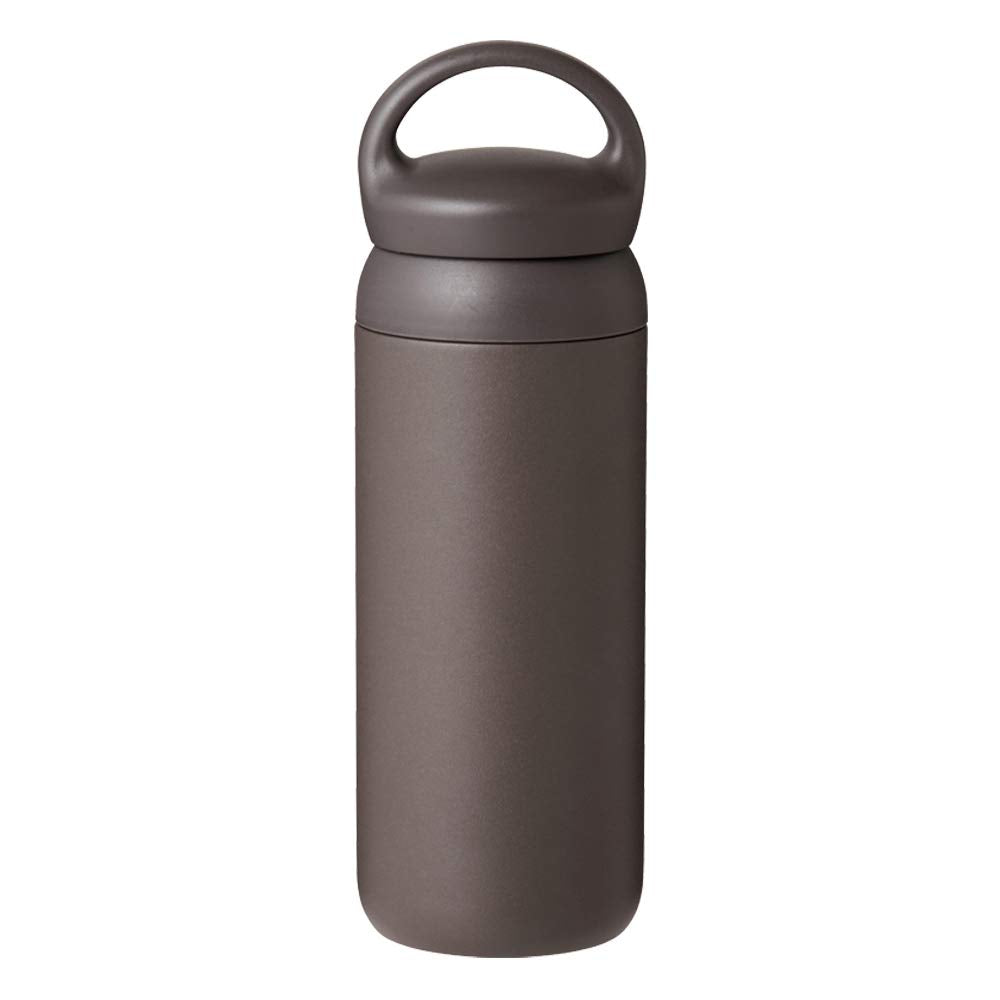 KINTO Day Off Tumbler 500ml Dark Gray Vacuum Double Structure Heat Retention Cold Retention Water Bottle 21096
