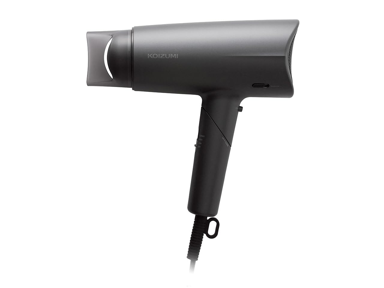 Koizumi Hair Dryer, Negative Ion, Large Air Volume, Quick Drying, Scalp Function, Gray KHD-9240/H