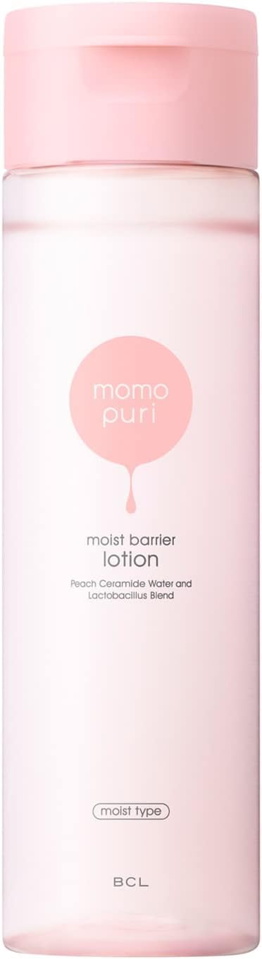 모모푸리 수분 장벽 화장수 M 200mL 화장수 로션 촉촉한 타입 유산균 복숭아 세라미드 세라미드 통통 복숭아 피부