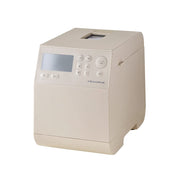 recolte compact bakery home bakery small slim 1 loaf bread rice flour whole wheat bread udon pasta pizza dough mochi making machine reservation timer 12 menus to choose from recipe book included cream white RBK-1(W)