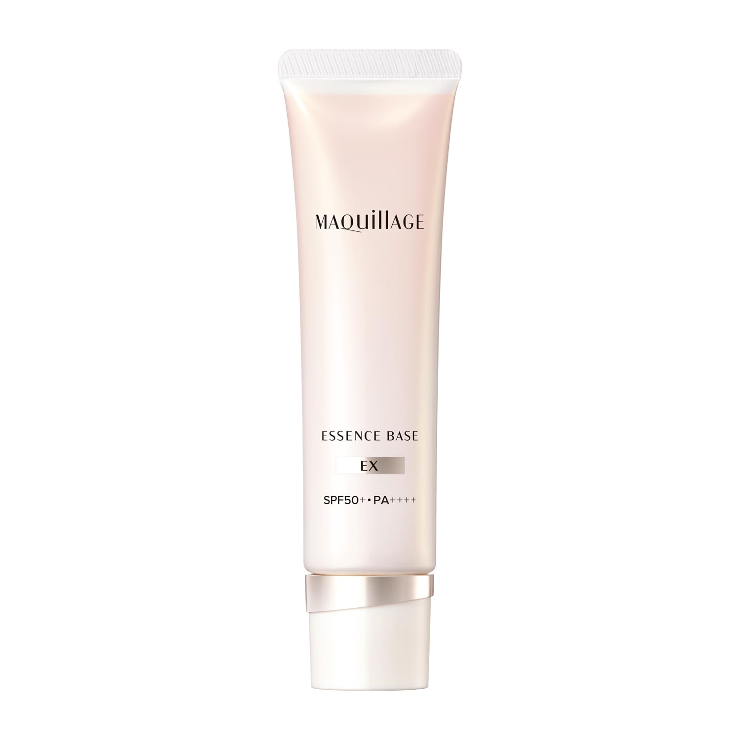 Maquillage Essence Base EX Pure Ivory 30g SPF50+/PA++++ ｜ Makeup base Serum ｜ Cream ｜ White floral and citrus scent ｜ Gloss Transparency Makeup lasting Skin care