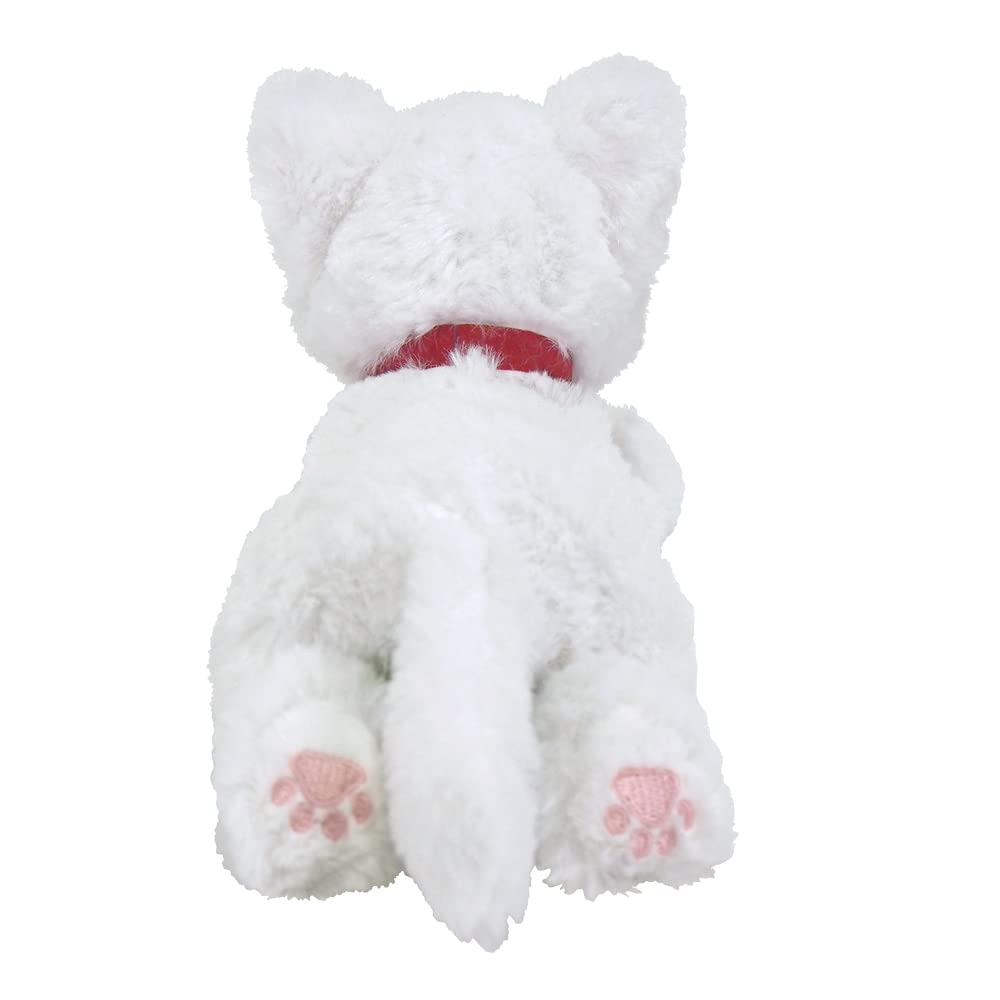 Sun Lemon Knee Cat Odd Eye WH SS 11×29×12cm Stuffed Animal Cute Cat P-8042