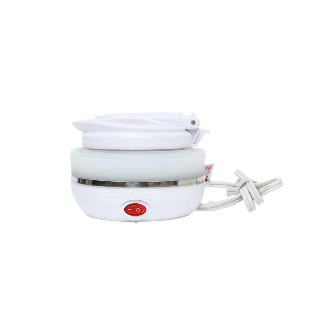 Miyoshi Foldable Electric Kettle White 800ml For 2-3 People MBE-TK03/WH