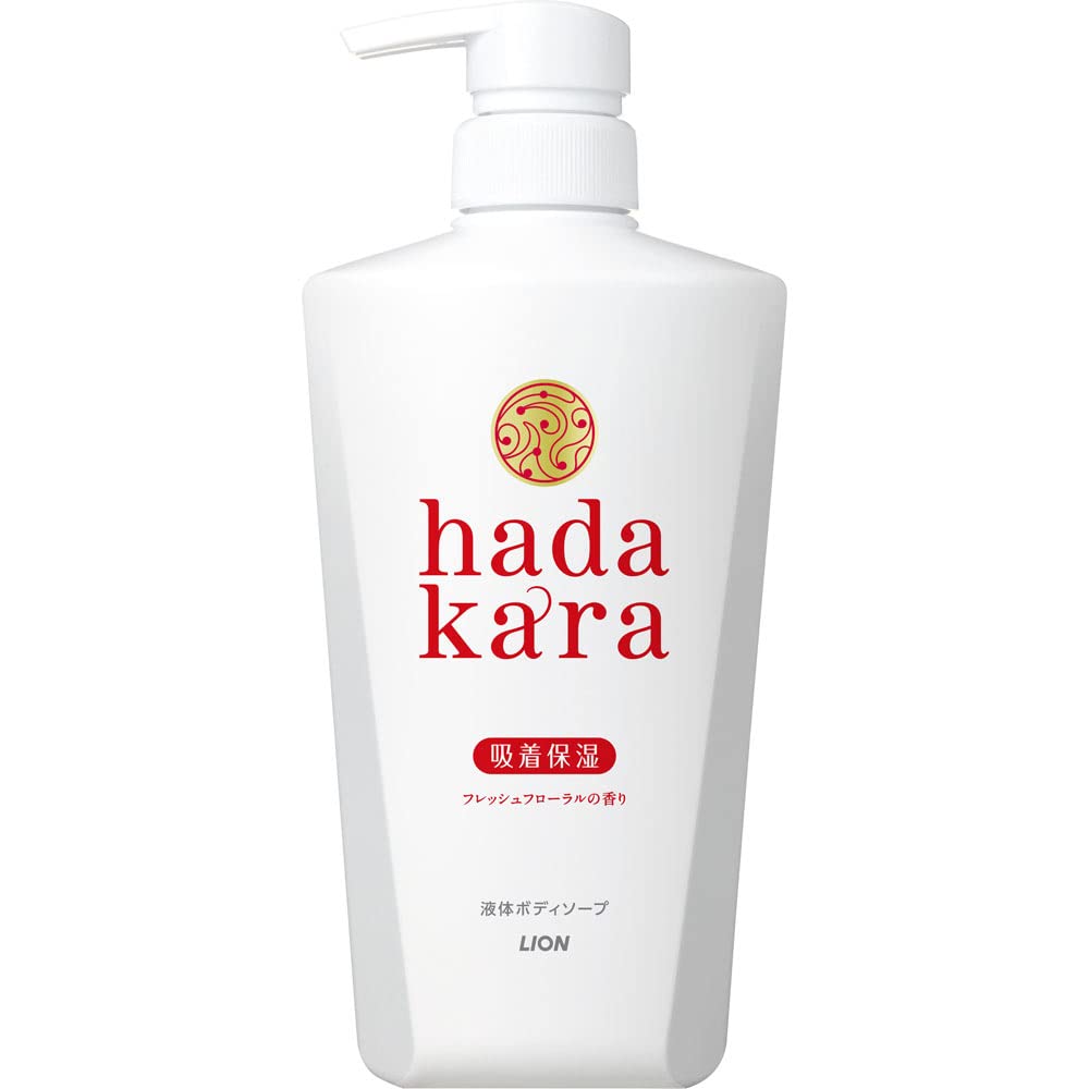 [Set of 2] Hadakara Body Soap Fresh Floral Scent 500ml