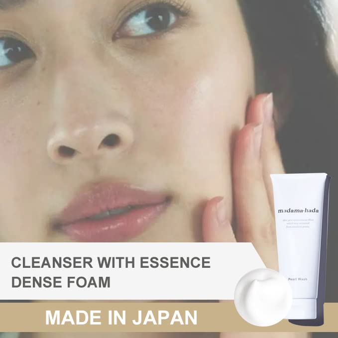 madama・hada 진주 워시 세안제 바다 진흙 성분·진주 배합 120g