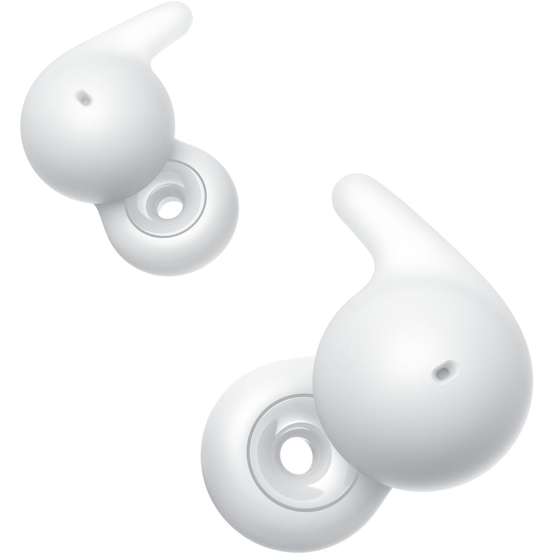 SONY Open Ear LinkBudsOpen Bluetooth Wireless Earphones, Splashproof, Long Battery, Up to 8 Hours of Continuous Playtime, Includes Microphone, Powerful Sound Quality, Lightweight, Compact, Colorful Case Cover, WF-L910, White