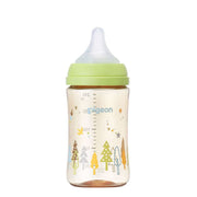 PIGEON Breastfeeding experience baby bottle 240ml Approximately 3 months ~ High quality plastic Tree Also used in medical institutions Light and unbreakable
