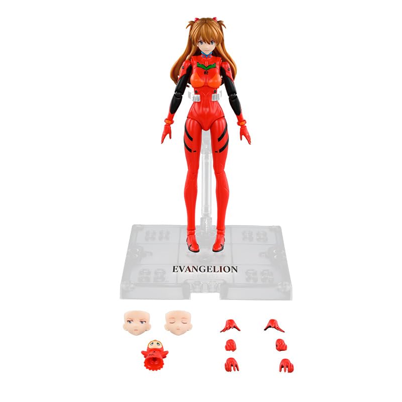 Blokees EVANGELION Shikinami Asuka Langley [ปลั๊กภายใน] โมเดลพลาสติก ABS Resin & PVC Assembly Type