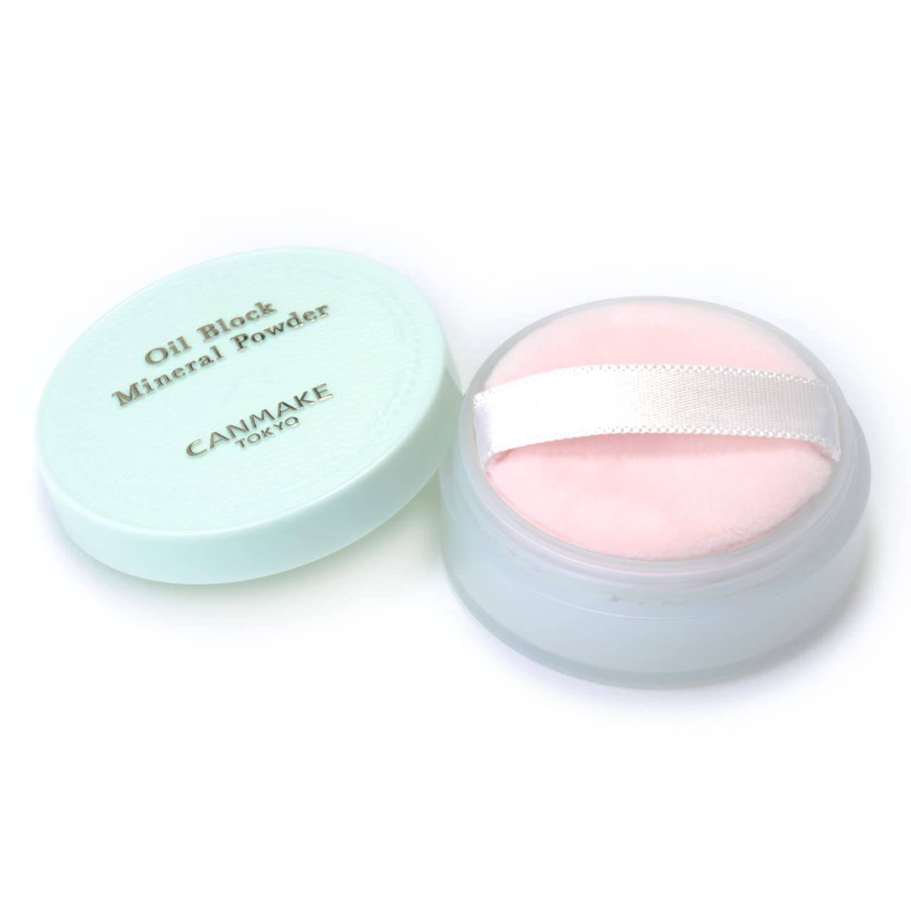 캔 메이크 오일 블록 미네랄 파우더 C01 플라피 민트 페이스 파우더 루스 파우더 CICA 독 더미 UV 컷 세안료 / 비누 오프 무향료 1 개 (x 1)