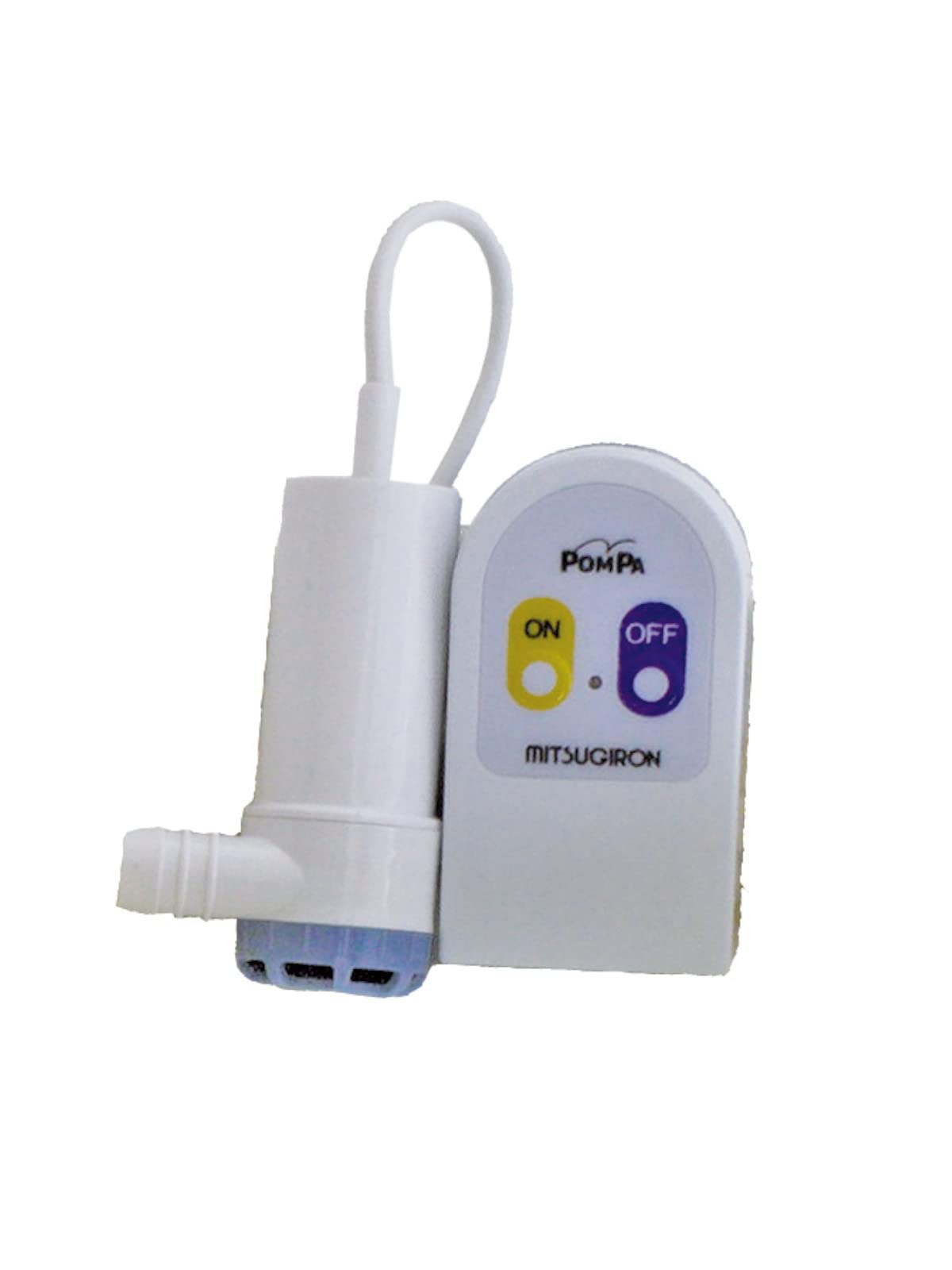 Mitsugiron Bath Pump Manual Switch Type Power Supply Pump Water Supply 8L/min ON/OFF Switching Bath Remaining Hot Water Washing Machine Water Saving POMPA BP-61