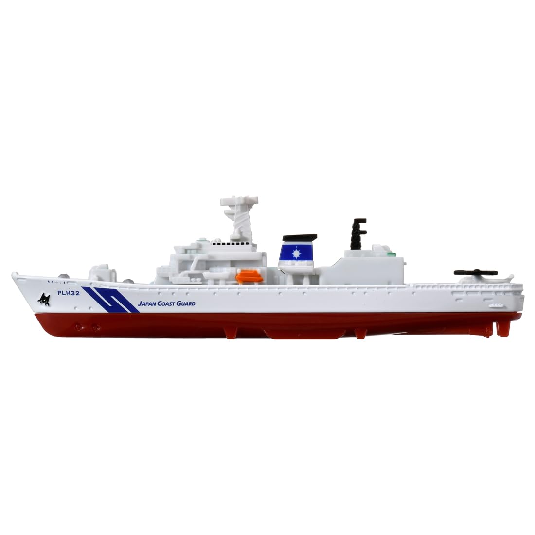 TAKARA TOMY Tomica Long Type Tomica No.140 Japan Coast Guard Patrol Boat Akitsushima PLH32 Mini Car Toy Ages 3 and up
