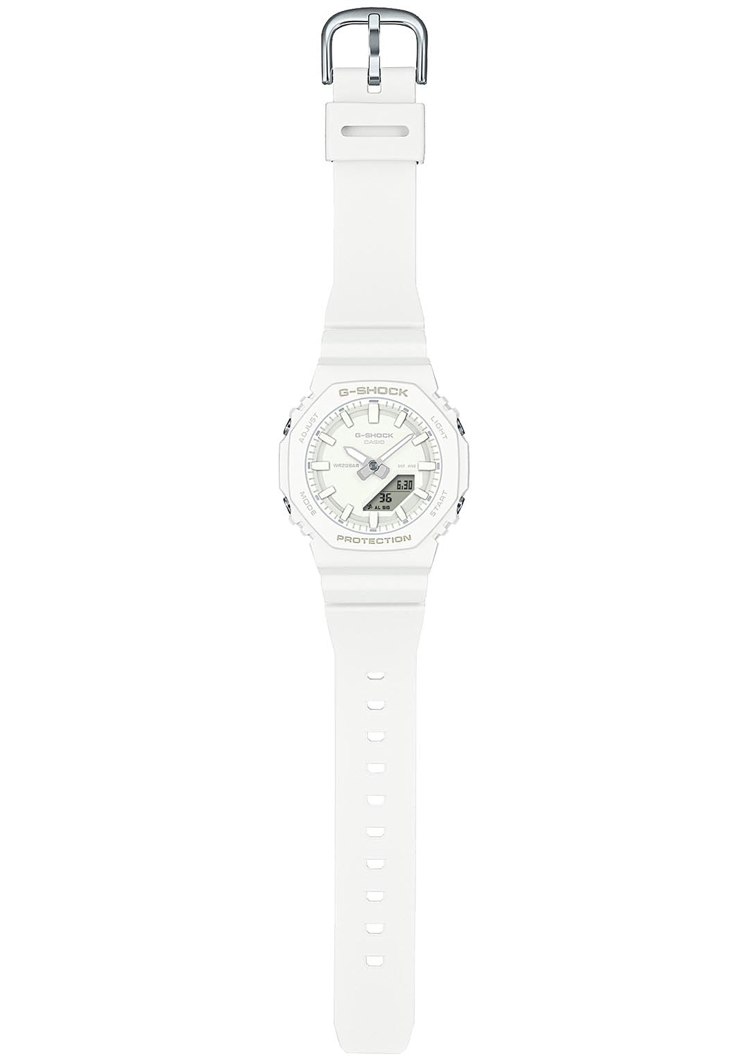 [Casio] G-Shock Watch [Domestic Genuine Product] Mid-size model uses biomass plastic GMA-P2100-7AJF Women's White