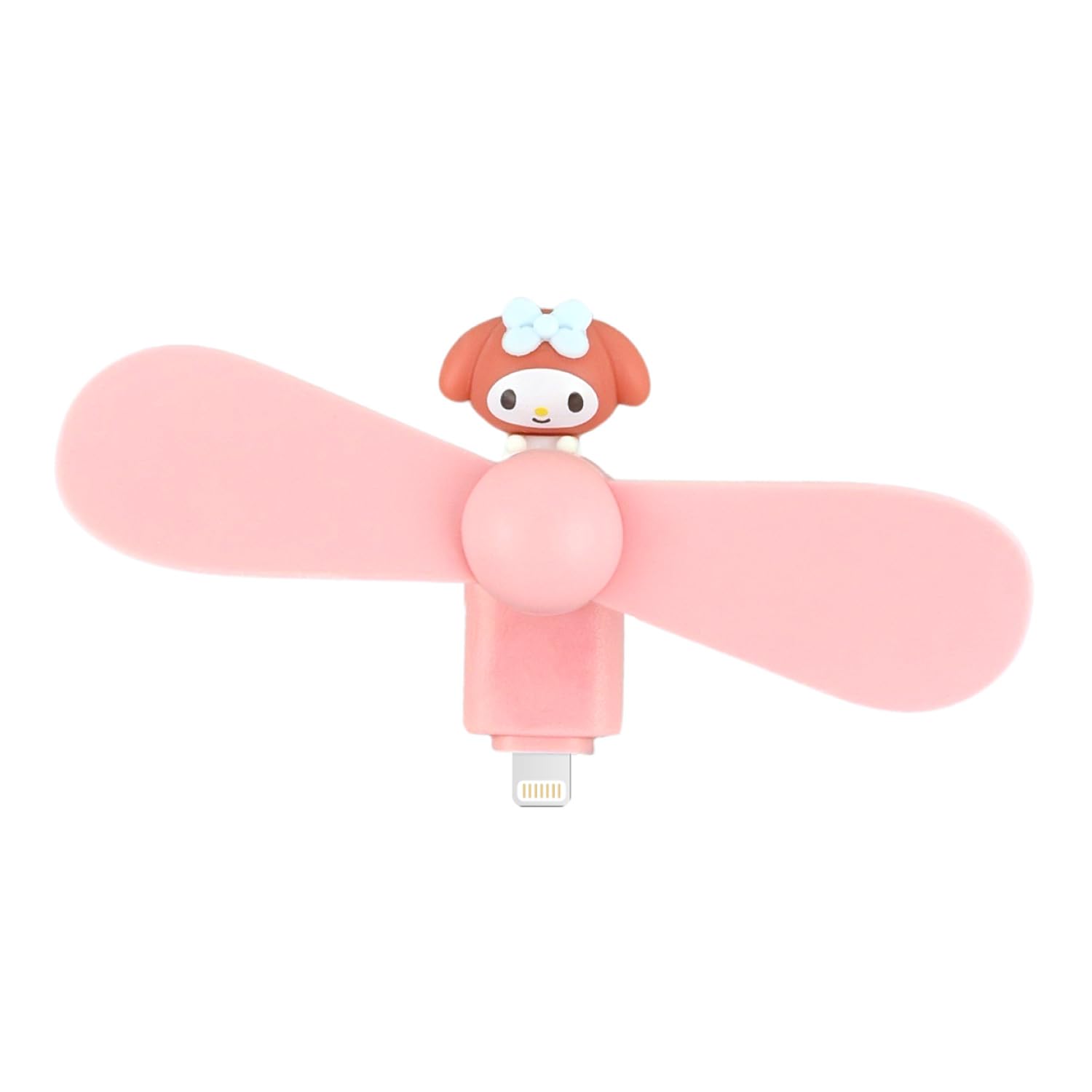 Gourmandies Sanrio Characters Mini Cool Fan with Connector (Lightning) My Melody SANG-538MM