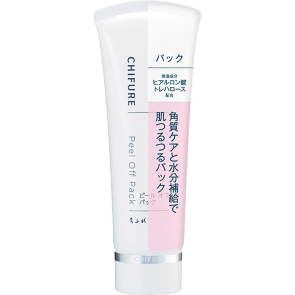 치후레(CHIFURE) 필오프 팩 80 g 각질 케어 히알루론산 트레할로스 배합 글리세린 프리 인공 착색료 미사용