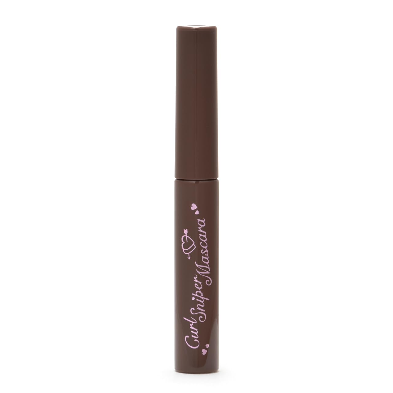 Canmake Curl Sniper Mascara 02 Natural Brown 4.0g Mascara Curl Keep Extra Fine Brush No Fibers