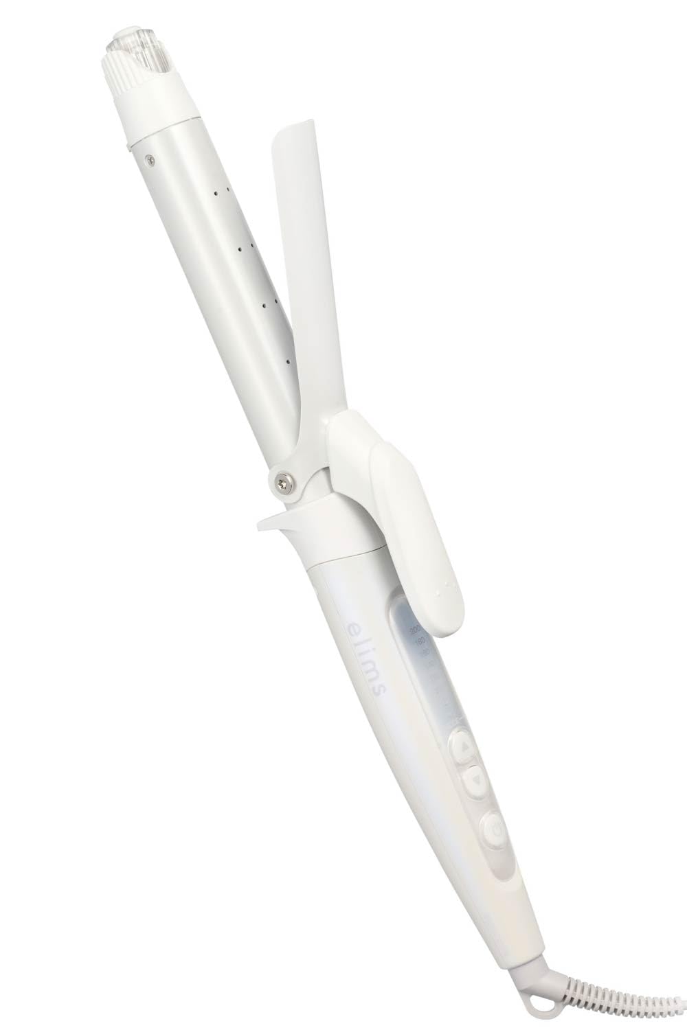 TESCOM Hair Iron Iron 26mm Negative Ion [Moist Keep Mode Equipped] Compatible with Overseas Temperature Adjustment/Lock/Memory Function Auto Off Rack Pull Plug Shell White TM452B-W