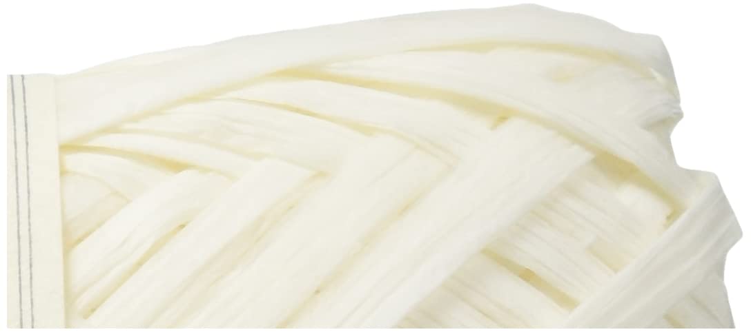 Marchenart Manila Hemp Yarn Craft Thick col.500 White 20g Approx. 50m 1 ball