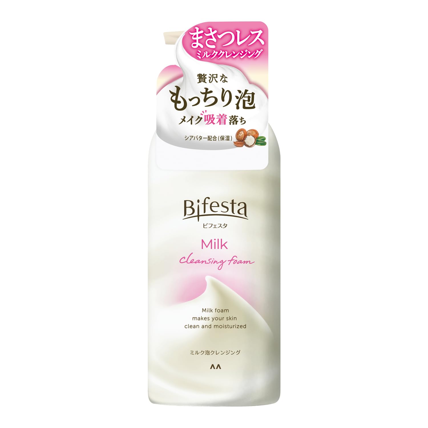 Bifesta (Bifesta) Fluffy Milk Foam Cleansing [Makeup Remover Foam] [Luxury Milk Foam for Cleansing] [No need to wash your face twice]