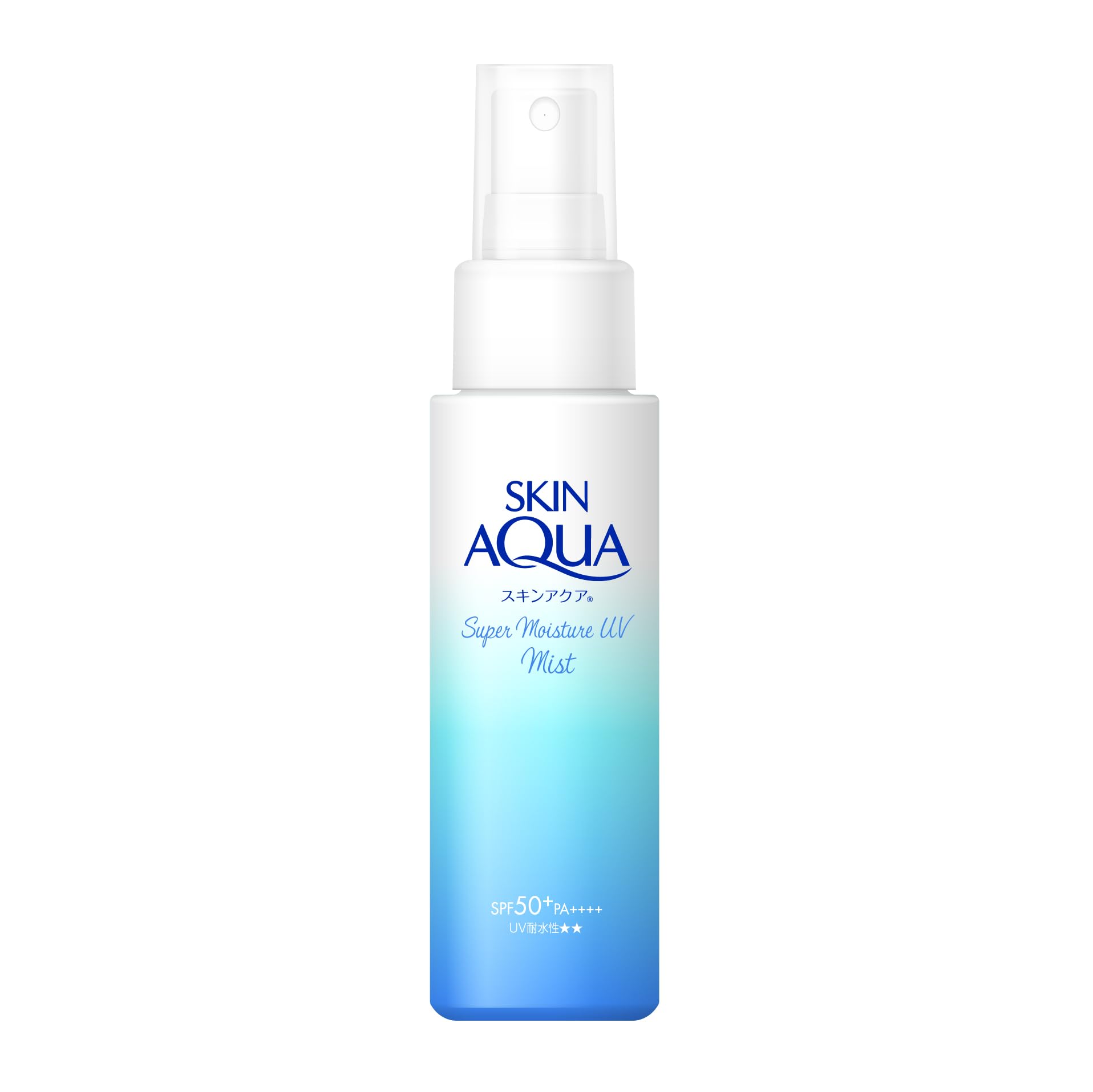 SKIN AQUA Super Moisture UV Mist 60ml (UV với axit hyaluronic, SPF50+ PA++++)
