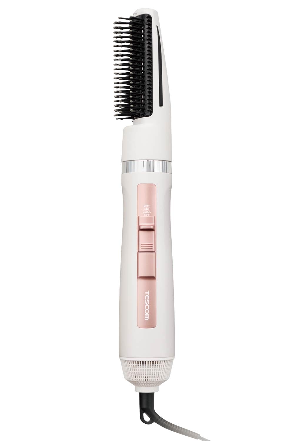 TESCOM Curl Dryer, Negative Ion, Lightweight, Cold and Hot Air, Rotating Cord, Easy Plug, Hair Dryer, White TC360A-W