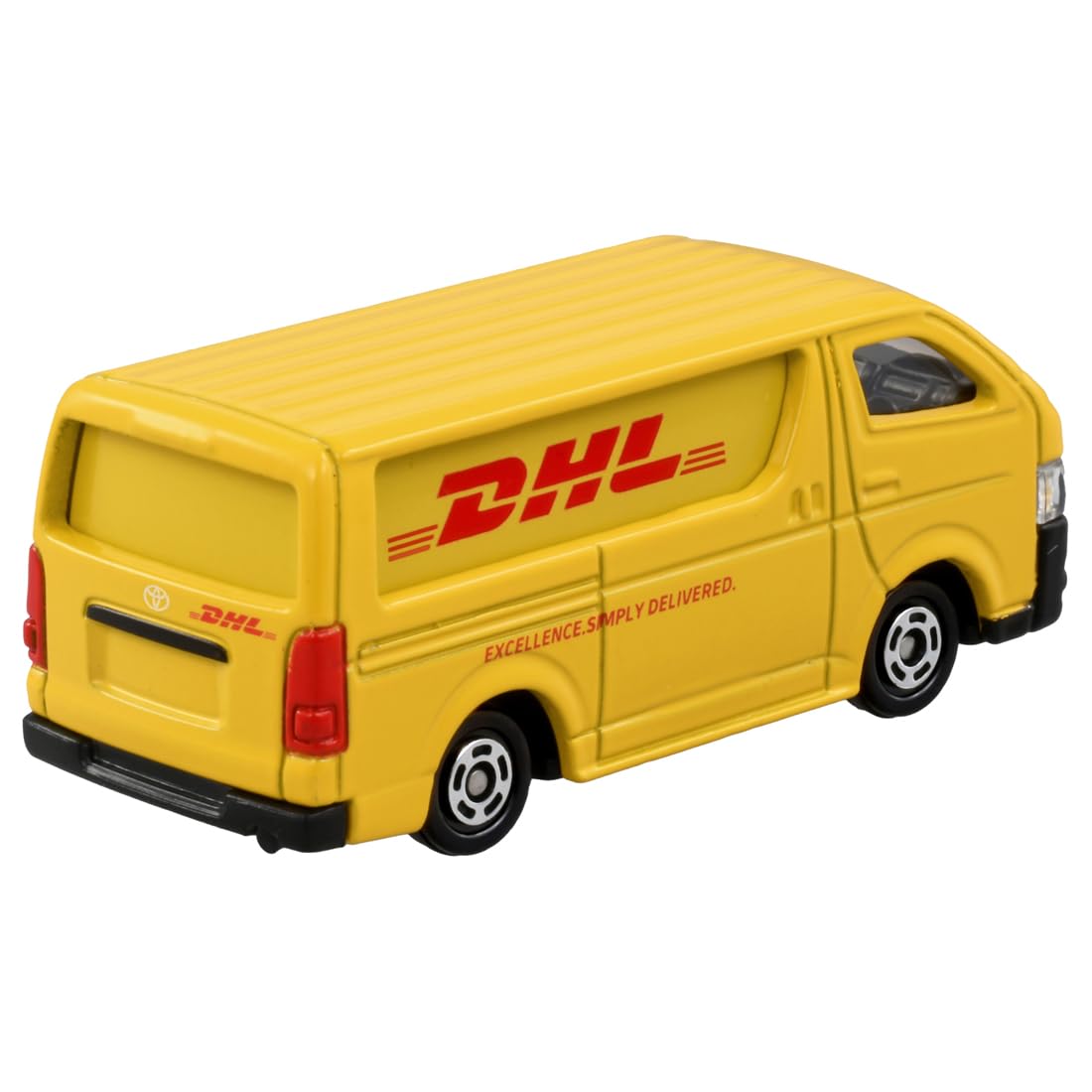 TAKARA TOMY Tomica No.102 DHL Delivery Vehicle Mini Car Toy Ages 3+