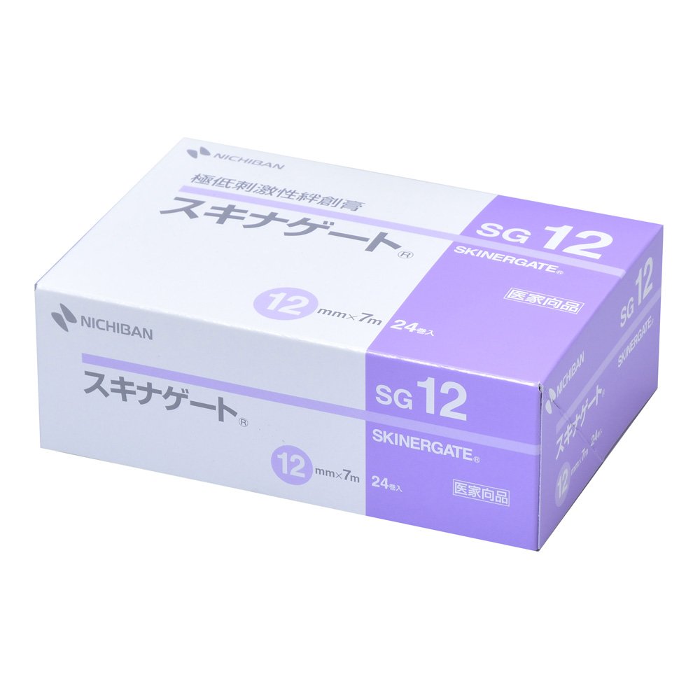 Nichiban Bandage Skin Gate 12mm width 7m rolls 24 rolls