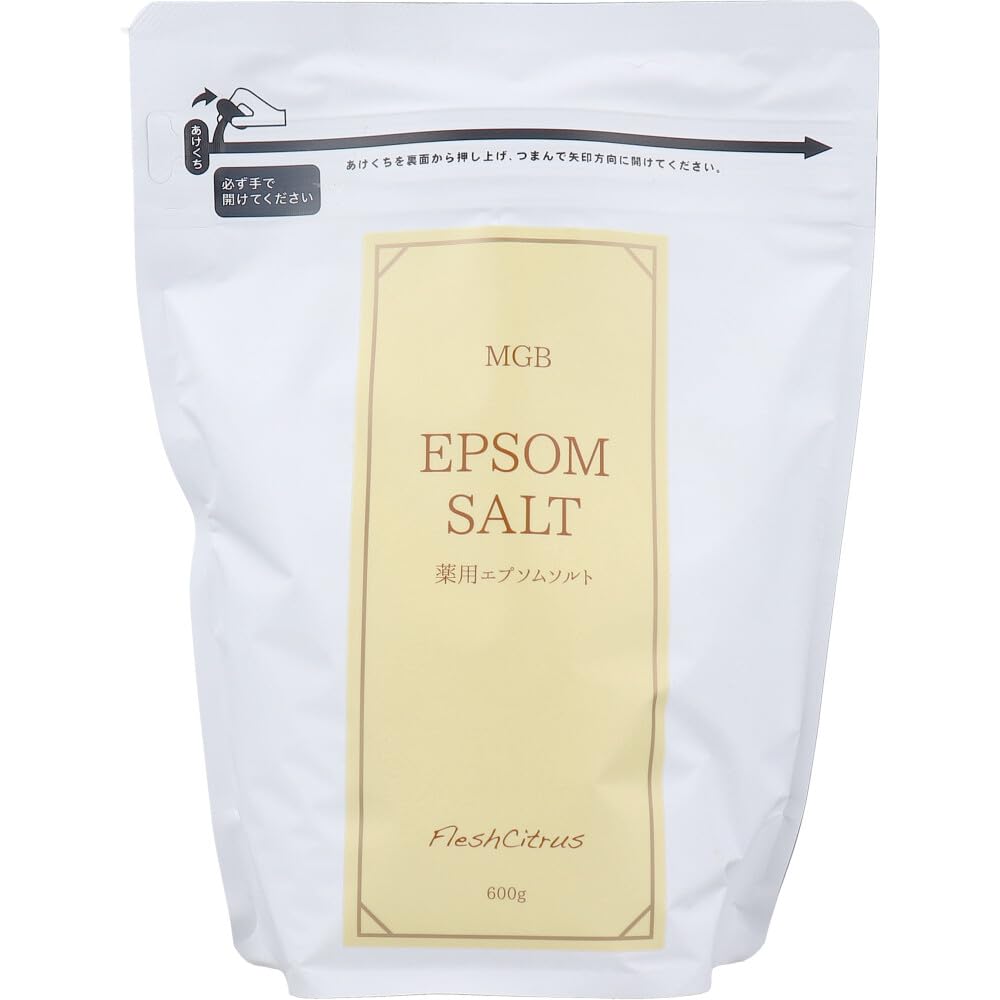 MGB Medicated Epsom Salt Fresh Citrus 600g