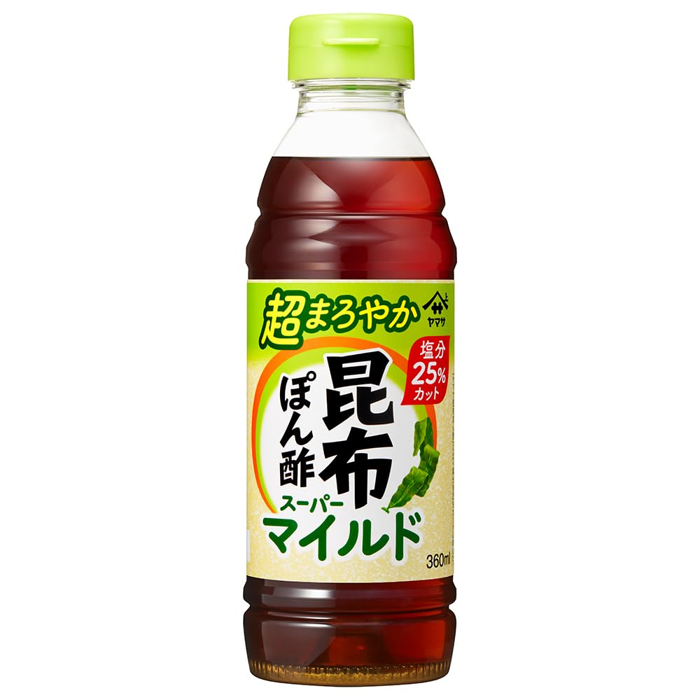 Yamasa Konbu Ponzu Super Mild 360ml x 4 pieces
