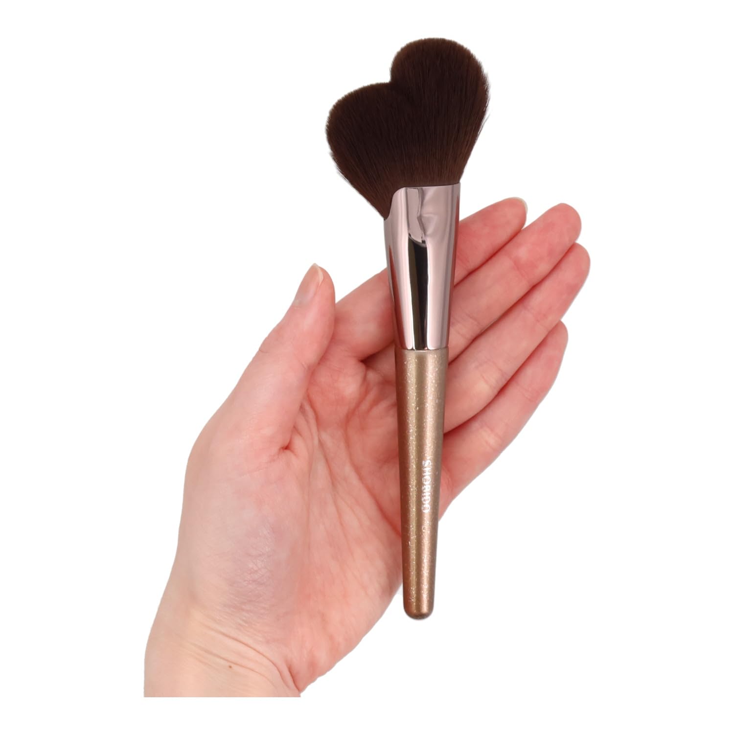 shobido Contrast Brush for Shading and Highlighting Makeup Brush for Face Line and Hairline SPV71578