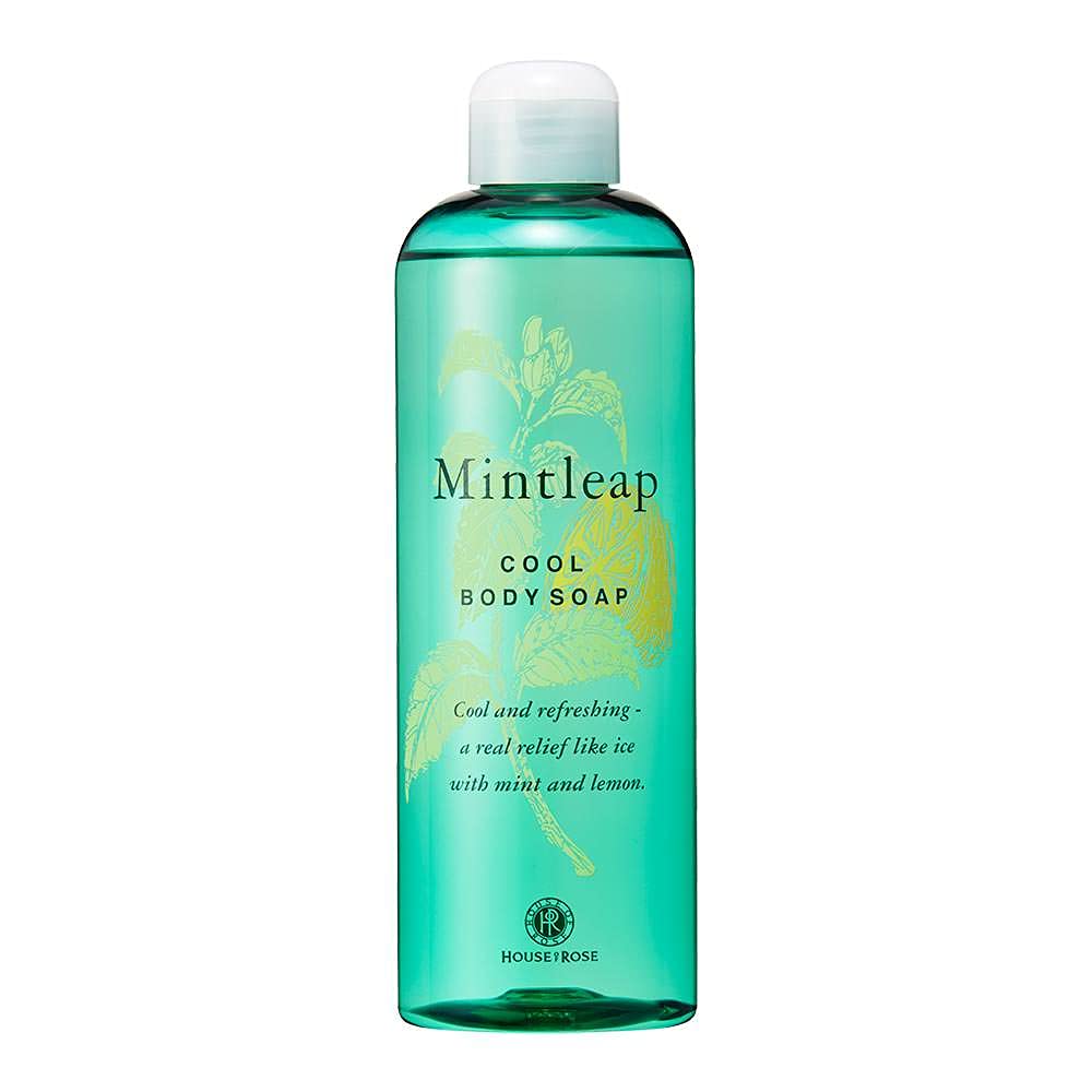 House of Rose Mint Leap Cool Body Soap 300mL Cool Feeling Cool Feeling COOL Refreshing Feeling