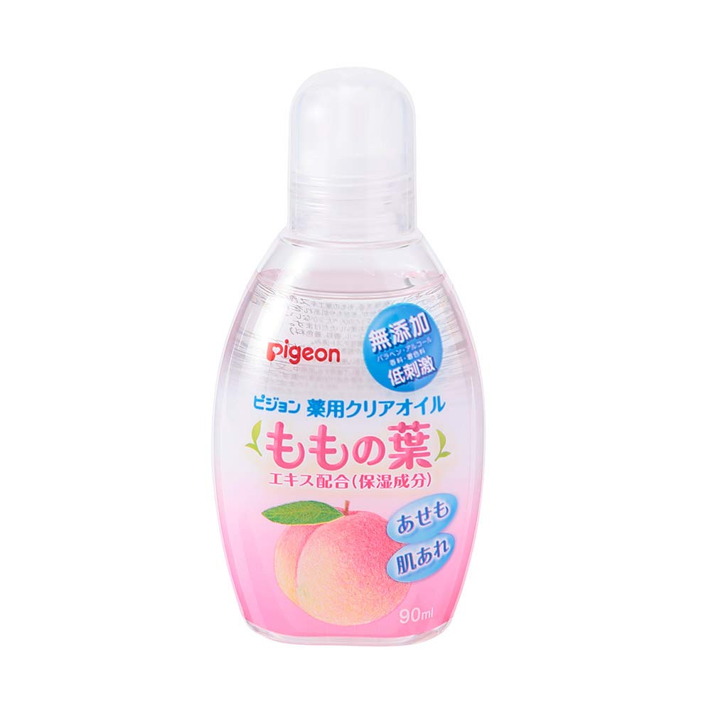 Pigeon Medicated Clear Oil Contains Peach Leaf Extract (Moisturizing Ingredient) 90ml