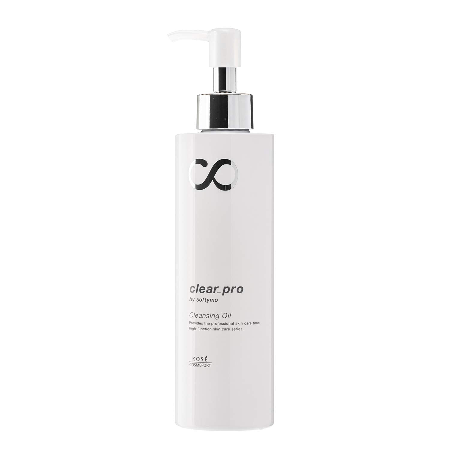 Softymo KOSE Clear Pro Enzyme Cleansing Oil High-performance Skin Care Cleansing Transparency Pores Tightness Dullness Stiffness Moisturizing Moist Relaxing Herbal Scent 180ml (x 1) Cleansing Oil Blackheads