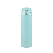 Zojirushi Mahobin Water Bottle 480ml One Touch Mug Lightweight & Compact Standard Type Heat/Cold Mint Blue SM-SF48-AM