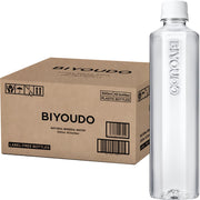 BIYOUDO 실리카 물 내츄럴 미네랄 워터 라벨리스 실리카 50mg/L이상 함유 500ml×42개 연수 국산 천연수