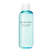 아쿠아 라벨 (AQUALABEL) 아쿠아 로션 (촉촉한) 220mL 본체 화장수 무향료 알코올 프리 파라벤 프리 무착색 미네랄 오일 프리