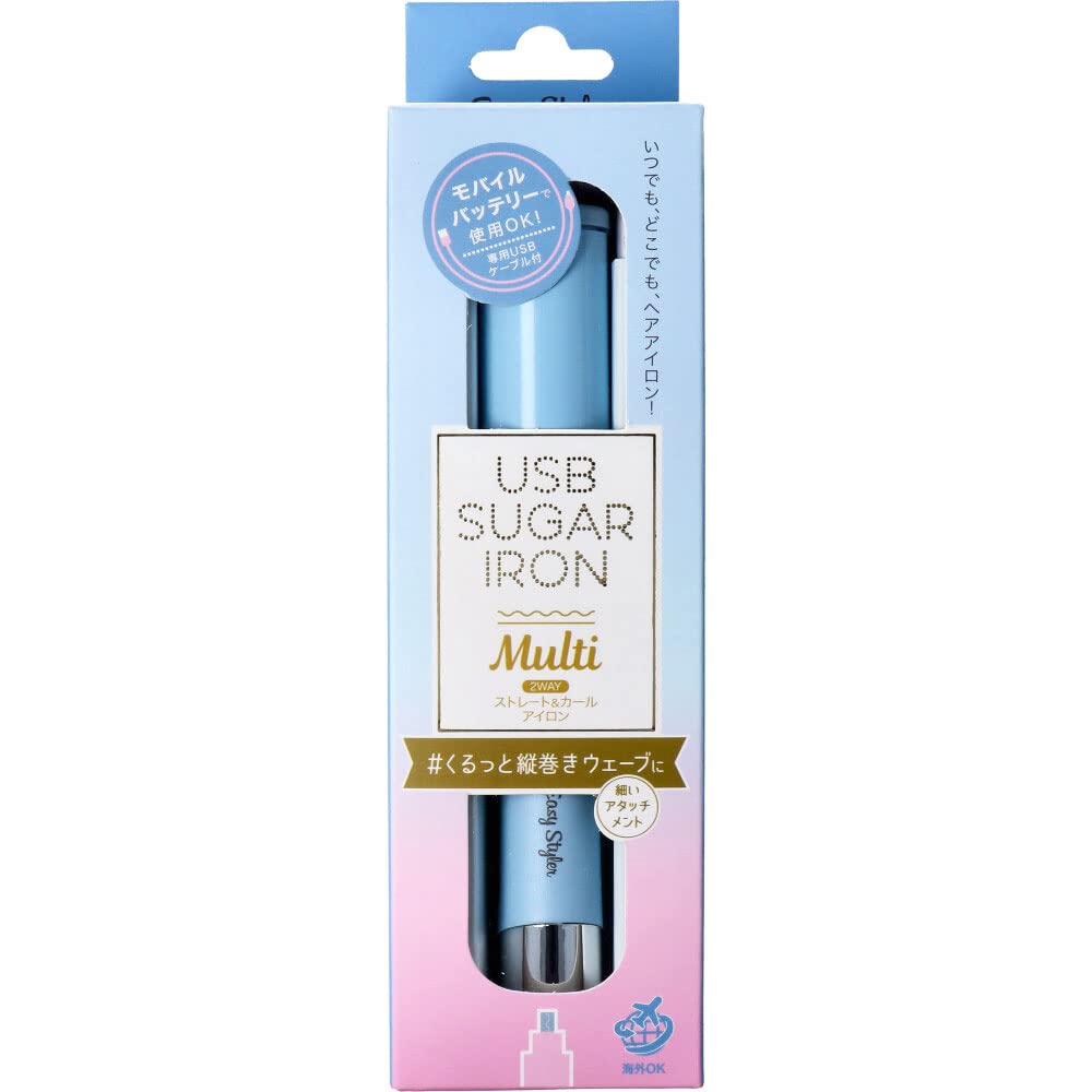 Cogit EasyStyler USB SUGAR IRON MULTI Blue