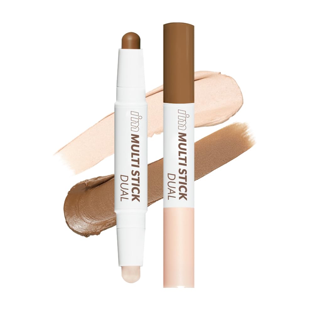 [i'mmeme] Shading Nose Shadow Highlight Face Small Face Makeup Contour Pen I'm Multi Stick Dual (001 Contouring (Dành cho da đều))