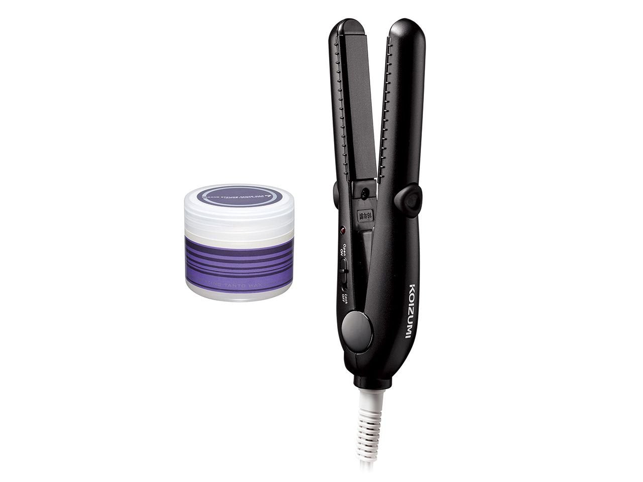 Máy duỗi tóc nam Koizumi thẳng đen đẹp KMC-0610/K