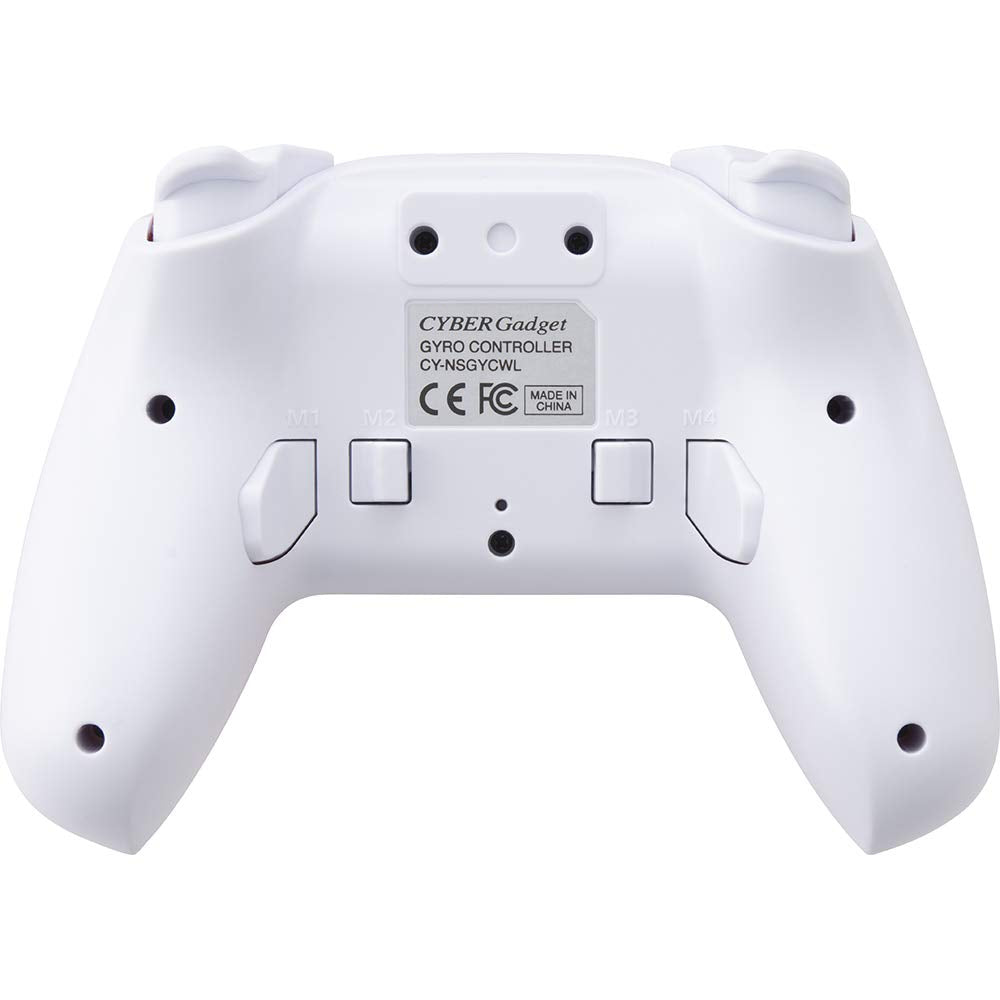 Bộ điều khiển con quay CYBER Loại không dây cho Nintendo Switch Hồng x Trắng Bắn nhanh/Được trang bị nút quay lại